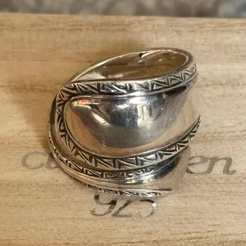 cuillere en 925 퀼리에르앙 실버 반지