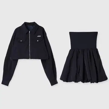 에이미 이스트 월 벌룬 실루엣 셋업