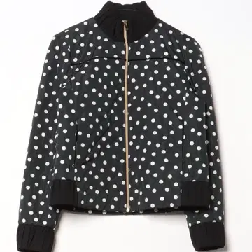 TARA JARMON 도트 블루종 사이즈 36 새상품급