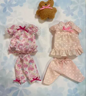 리카짱 파자마 타카라토미 셋업 2점 봉제 인형