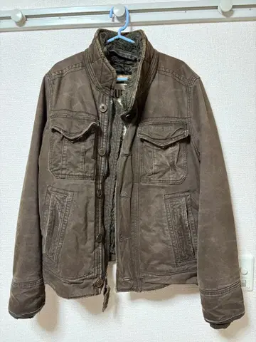 RUEHL No. 925 브라운 밀리터리 자켓 S