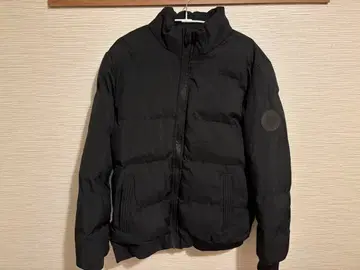 블랙 다운 자켓