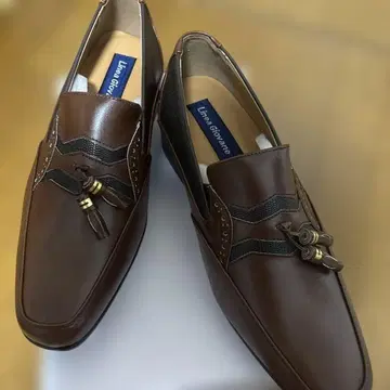 [ 미사용 새상품 ] 남성용 브라운 로퍼 26.0