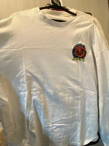 SANTA CRUZ 긴팔 셔츠 화이트