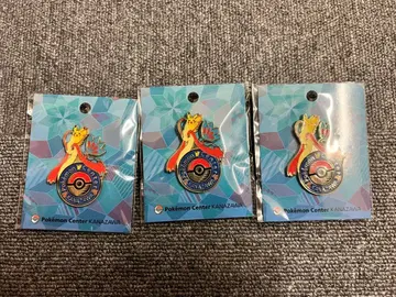 포켓몬 센터 카나자와 한정 로고 핀즈 3개 세트