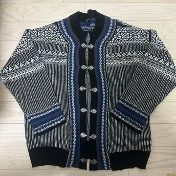 JEANASIS 노르딕 무늬 가디건