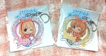 후타바 안즈 모로보시 키라리 마리오 크레이프 아크링 키링 아크릴 스탠드