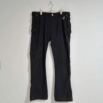[ EDWIN ] 스트라이프 패턴 스트레이트 데님 청바지 XL