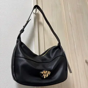 Thevon 뉴앙스 원 핸들 백 블랙