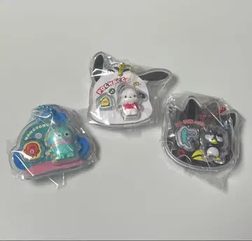 산리오 패키지 참 초코볼 포차코 바츠마루 한교동 3개