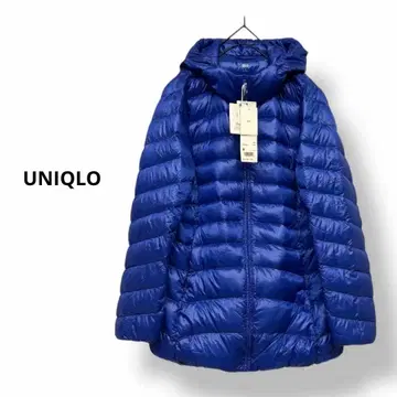 정가 7,689엔 UNIQLO 울트라 라이트 다운 후데트 숏코트