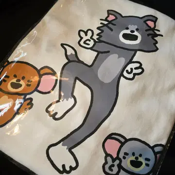 톰과 제리 Happy 복권 B상 콜라보레이션 T셔츠