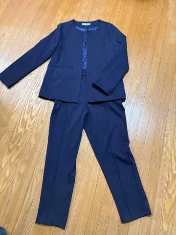 네이비 수트 셋업 상하의