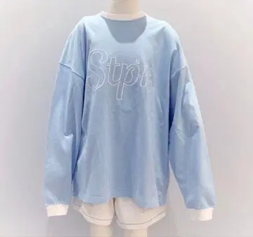 스토푸리 코론군 STPR 오버 사이즈 롱 T