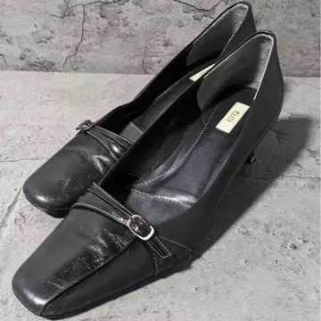 [ pitti ] 피티 ( 23 1/2 ) 블랙 여성용 펌프스