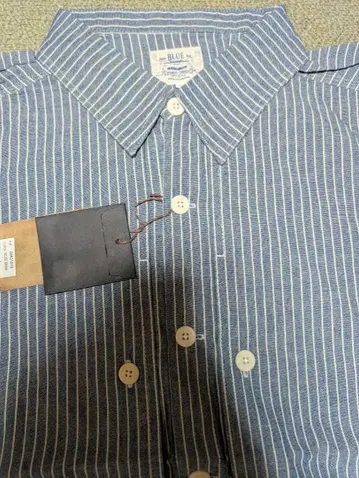 U.S.ARMY 데님 셔츠 디테일 샴브레이 셔츠 히코리