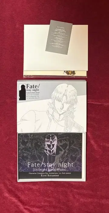 Fate UBW 원화집 세트 코토미네 키레이