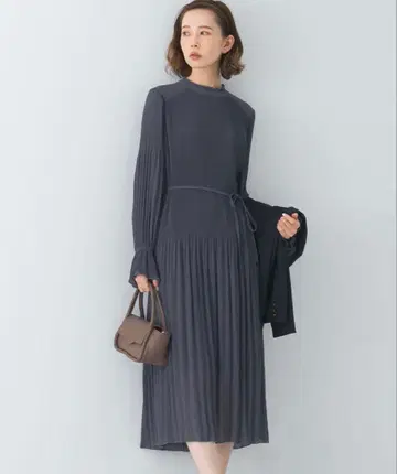 URBAN RESEARCH ROSSO 랜덤 플리츠 원피스 택 포함 새상품