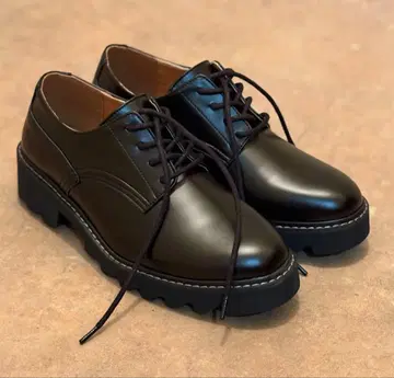 [ 완판템 ] 모듬 샤크 밑창 가죽 드레스 신발 RAGEBLUE 블랙