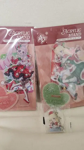 비밀의 아이프리 한국 크리스마스 히마리 미츠키 아크릴 스탠드 세트