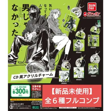 신경 쓰이는 사람이 남자가 아니었어 CD풍 아크릴 참 전 6종 풀컴프