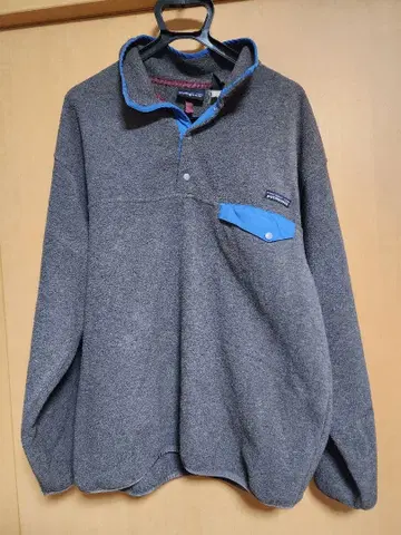 patagonia 자메이카 제조 플리스 풀오버 그레이