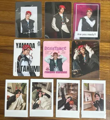 RESISTANCE 야마다 타쿠미 폴라로이드 트레이딩 카드