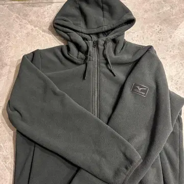 미즈노 플리스 자켓 보아 후디