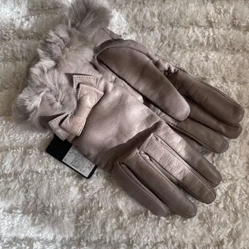 새상품 이탈리아제 양가죽 장갑 21cm