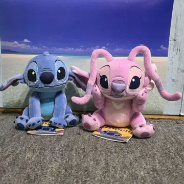 디즈니 스티치 봉제 인형 이토코 스티치 엔젤