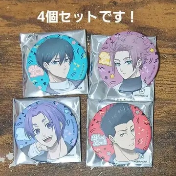 블루 록 도쿄 타워 데님 코디 캔뱃지 이토시 사에 외 4개 세트