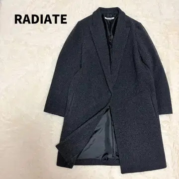 RADIATE 체스터 코트 M 다크 그레이 SCOTCLUB 계열 울 코트