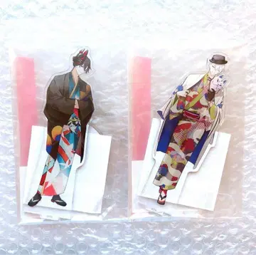 츠키우타. 무츠키 하지&시모츠키 슌 월하제 아크릴 스탠드