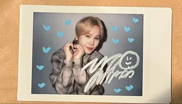 PKA 유우피-만 친필 사인 폴라로이드