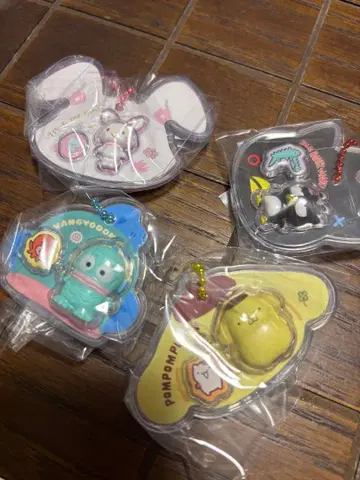 산리오 캐릭터 패키지 참 4개 세트