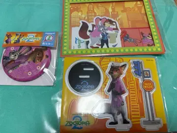 주토피아 복권 G상 아크릴 스탠드 닉 I상 캔 거울 닉 주디 K상