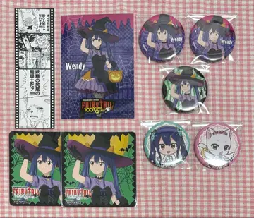 FAIRY TAIL 페어리 테일 캔뱃지 코스터 웬디