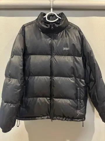 aeae WEB LOGO 다운 재킷 이어폰 포함