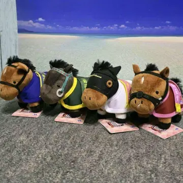 서러브레드 컬렉션 말 의류 마스코트 볼 체인 3종 세트