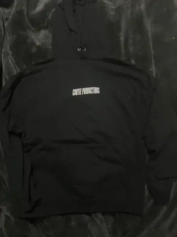 COOTIE PRODUCTIONS 블랙 후드티