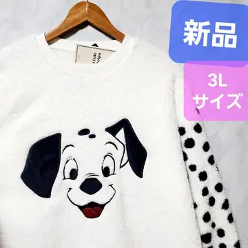 새상품 디즈니 플리스 101마리 강아지 복슬복슬 트레이닝복 맨투맨