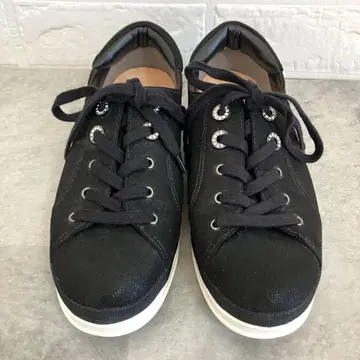 JILLSTUART 블랙 라메 스니커즈