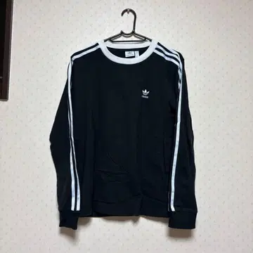 adidas 긴팔 T셔츠 L와 팬츠 M 세트 블랙