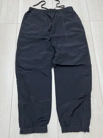 EDIFICE 에디피스 나일론 팬츠 이지 와이드 팬츠 블랙 M