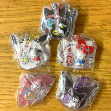 패키지 참 산리오 키티, 마이멜로디, 쿠로미, 포차코, 배츠마루 5종