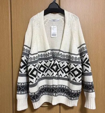 FRAMeWORK 자카드 가디건 내추럴