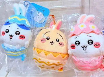 택 포함 새상품 슬슬 부활절 마스코트 치이카와 (먼작귀) 3종 세트