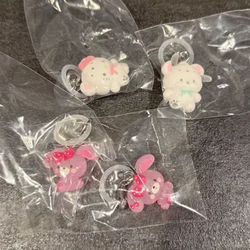 마크 액세서리 폭신폭신 스노우 키티/포차코 본본리본 인기