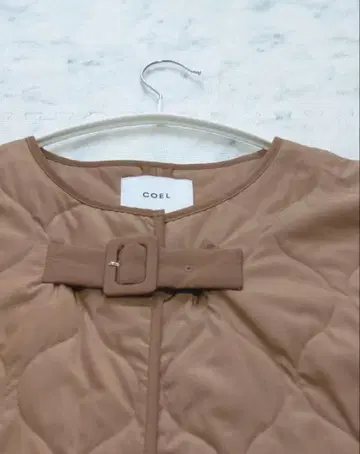 COEL 퀼팅 자켓 사이즈 F