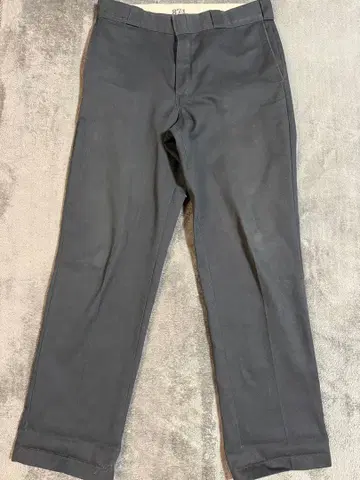 Dickies 874 오리지널 핏 블랙 워크 팬츠